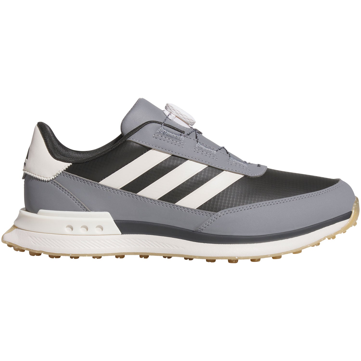 adidas S2G 24 BOA Spikeless Golf Shoes - Carbon/Chalk White/Grey Three