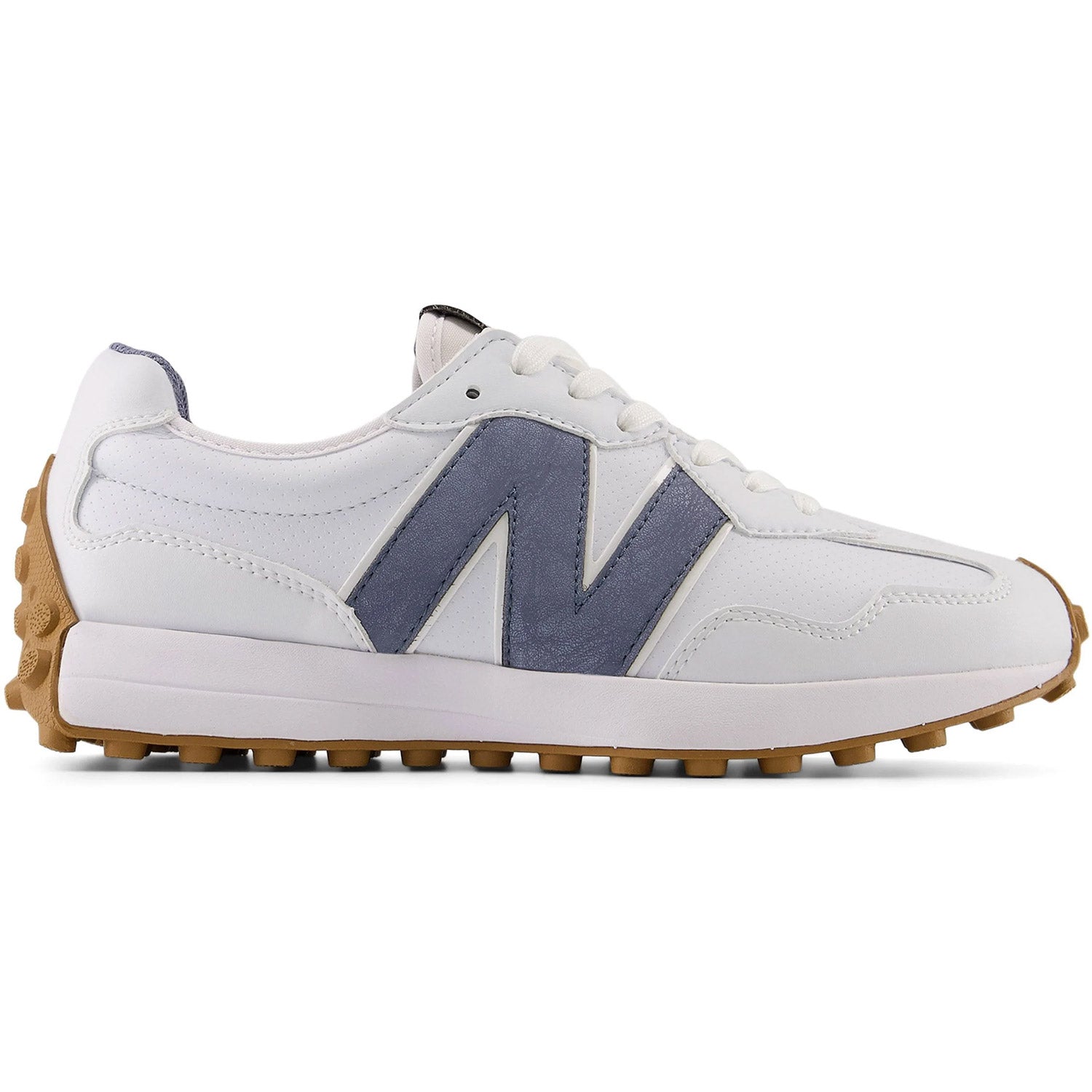 New Balance Women's 327 Golf Shoes White/Blue – Golf Discount