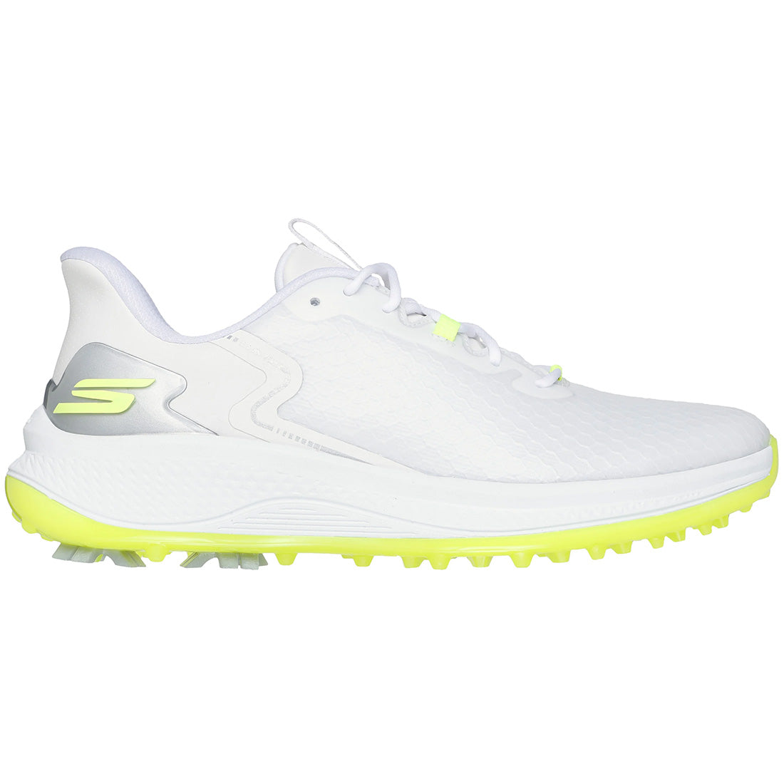 いー Skechers GO GOLF Blade GF Slip-Ins Golf Shoes White/Yellow – Golf