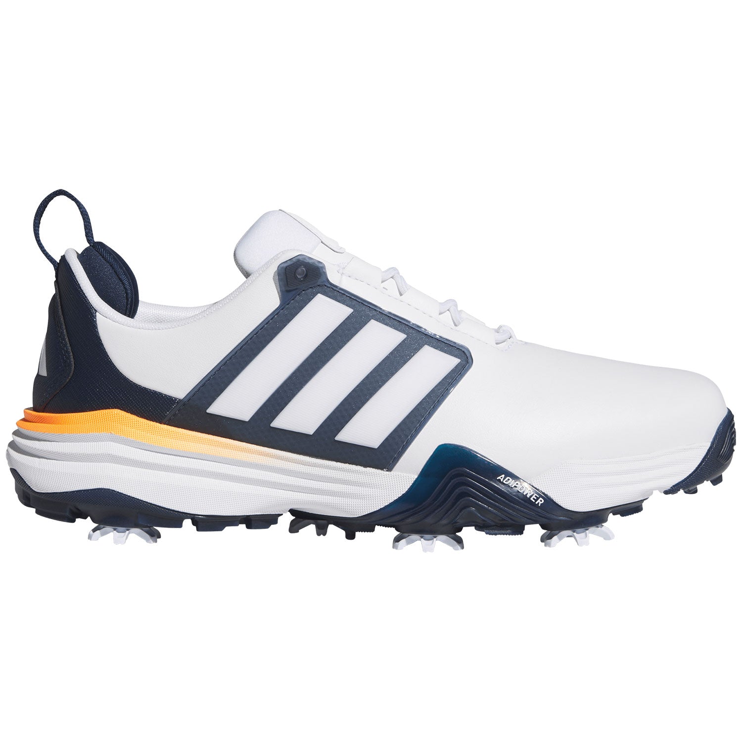 Adidas Adipower 26 Golf Shoes White/Collegiate Navy/Lucid Or
