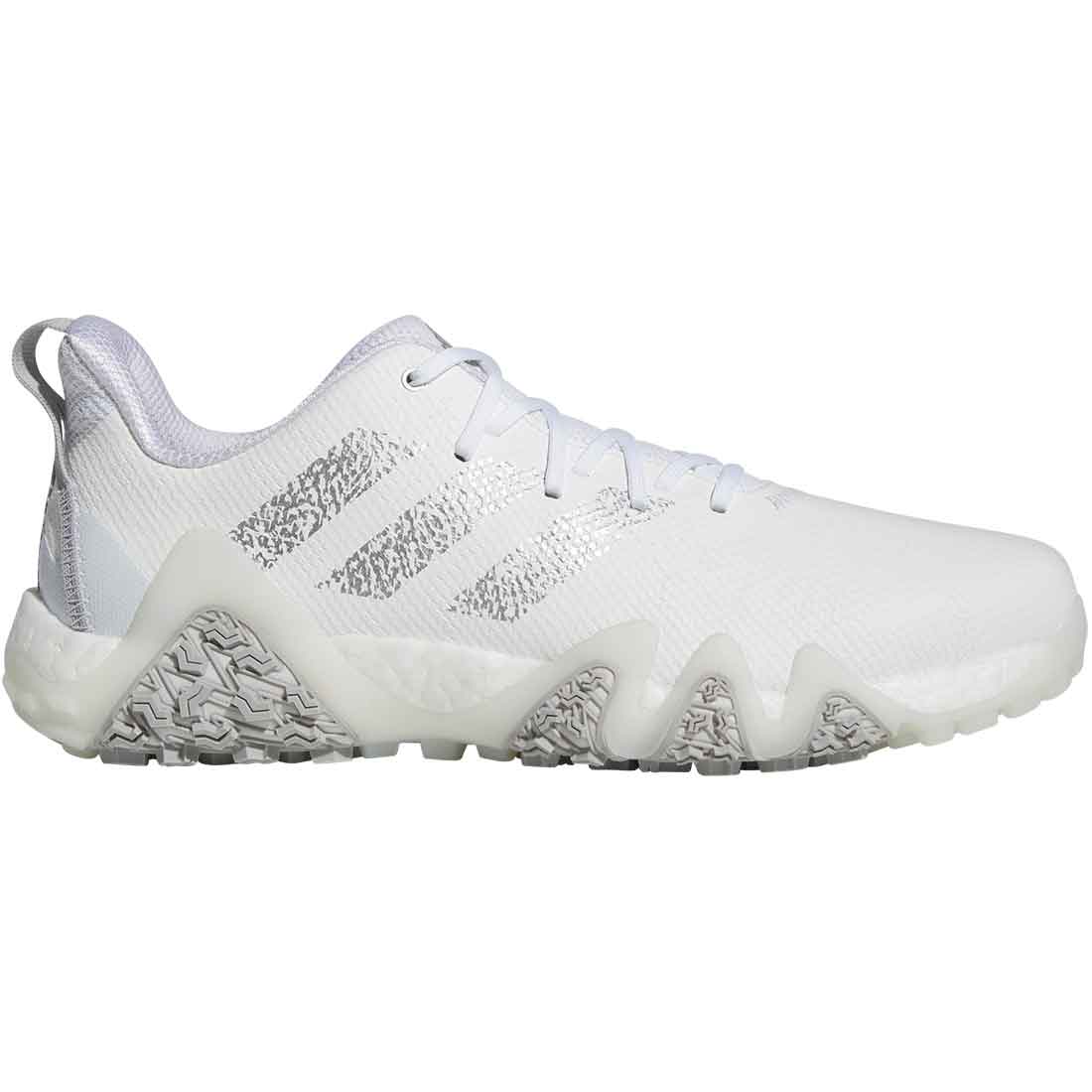 【新品】adidas CODECHAOS 22 ゴルフシューズ 260 Adidas Codechaos 22 Golf Shoes White/Silver/Grey Two – Golf Discount