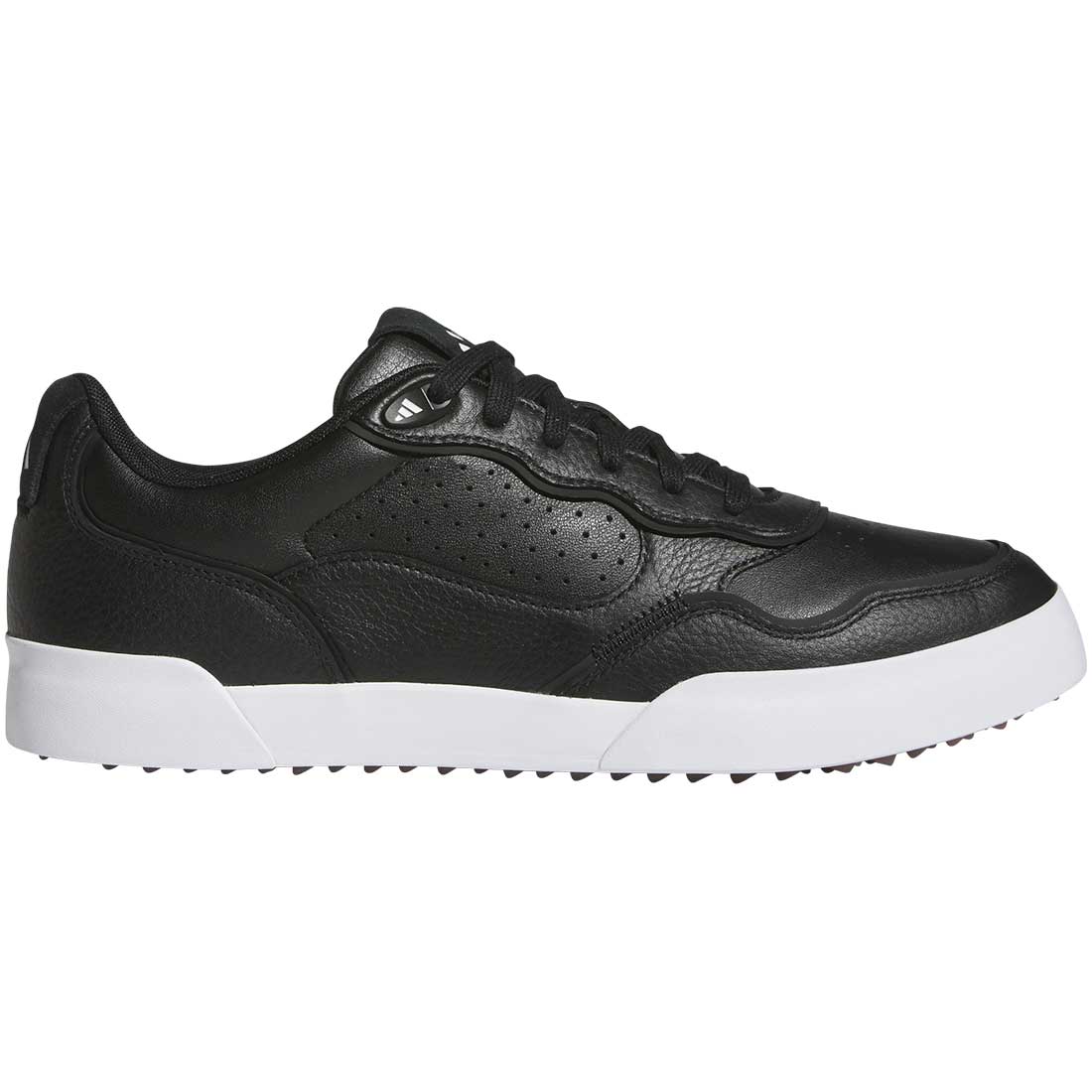 adidas Retrocross 25 Spikeless Golf Shoes - Men's - Core Black / Cloud White / Gum