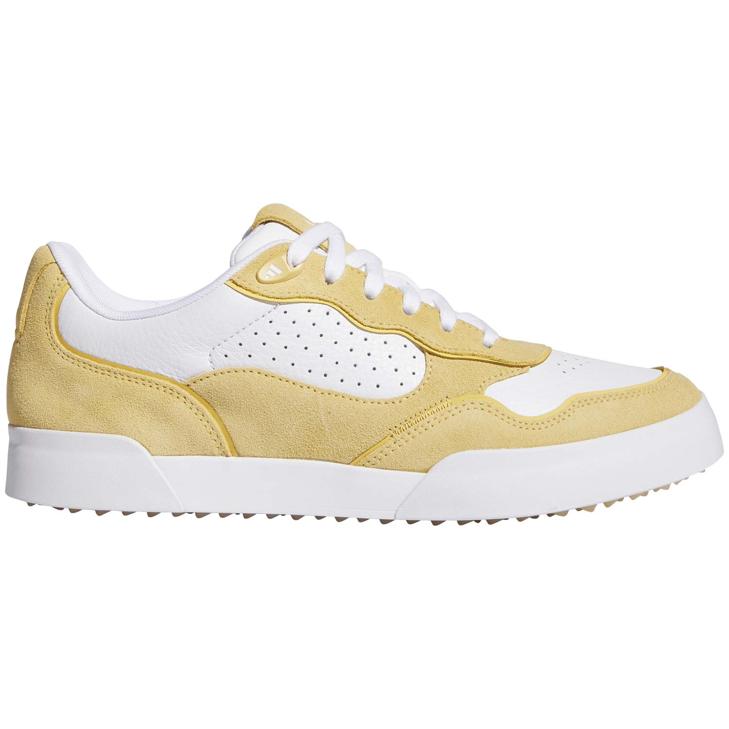 Adidas Retrocross 25 Golf Shoes White/Oat/Gum – Golf Discount