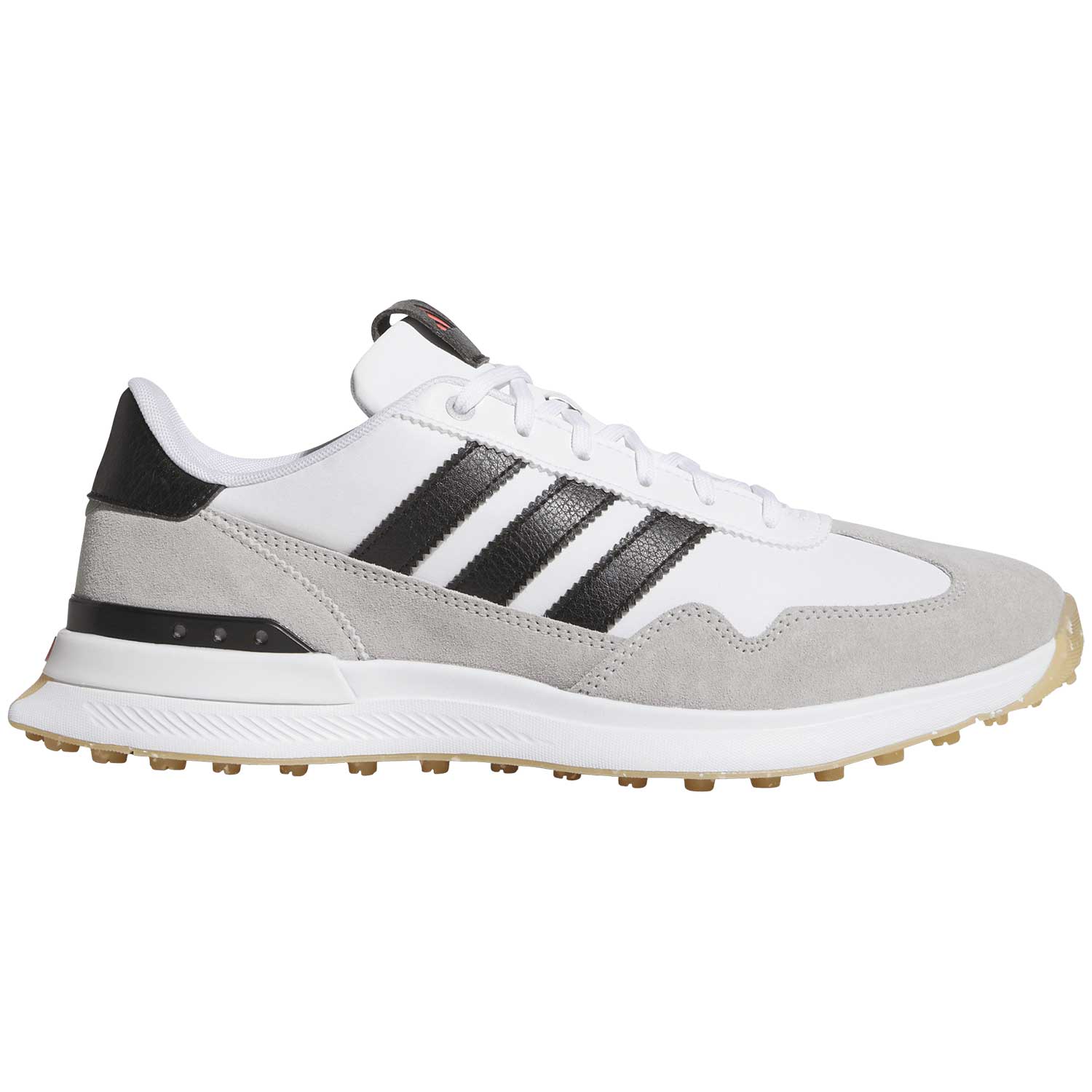 Adidas S2G 26 Textile Golf Shoes White/Black/Grey Two – Golf Discount