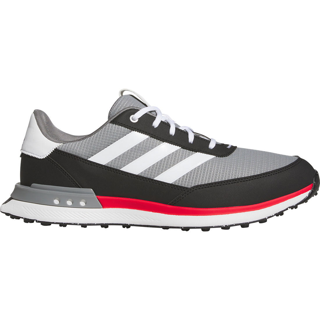 adidas Men's S2G Spikeless '24 Golf Shoes, Size 9.5, Grey/White/Black