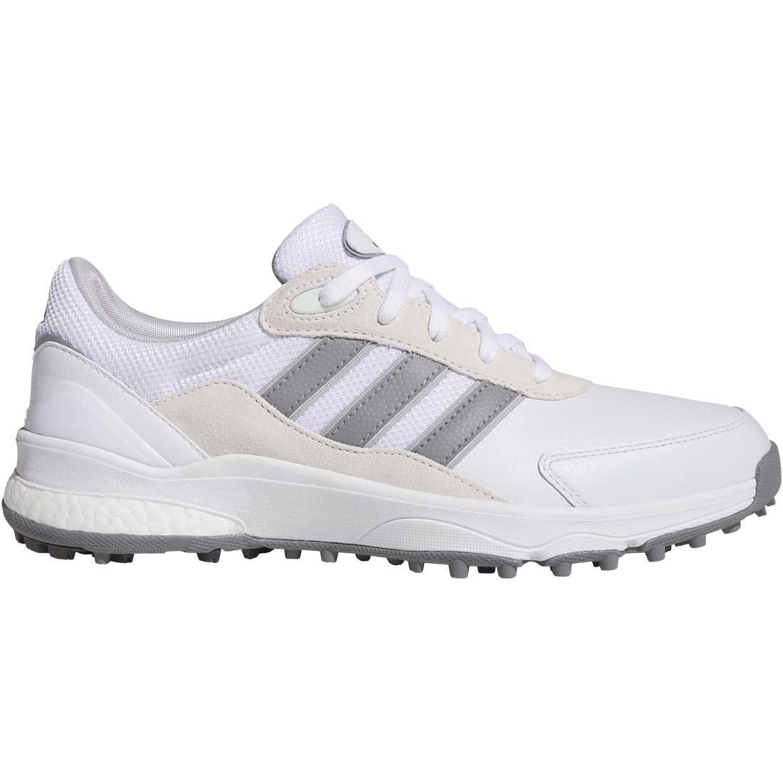 adidas Men's SW5540 Spikeless Golf Shoes, Size 13, White/Grey/Grey