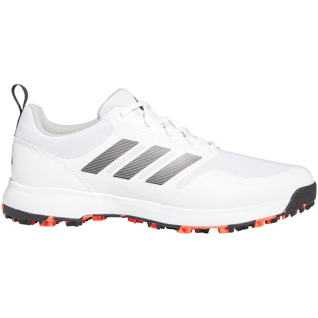 adidas Men\'s Tech Response 3.0 White and Gray Golf Shoes adidas Tech Response 3.0 Golf Shoes Cloud White/Dark Silver  main image 4