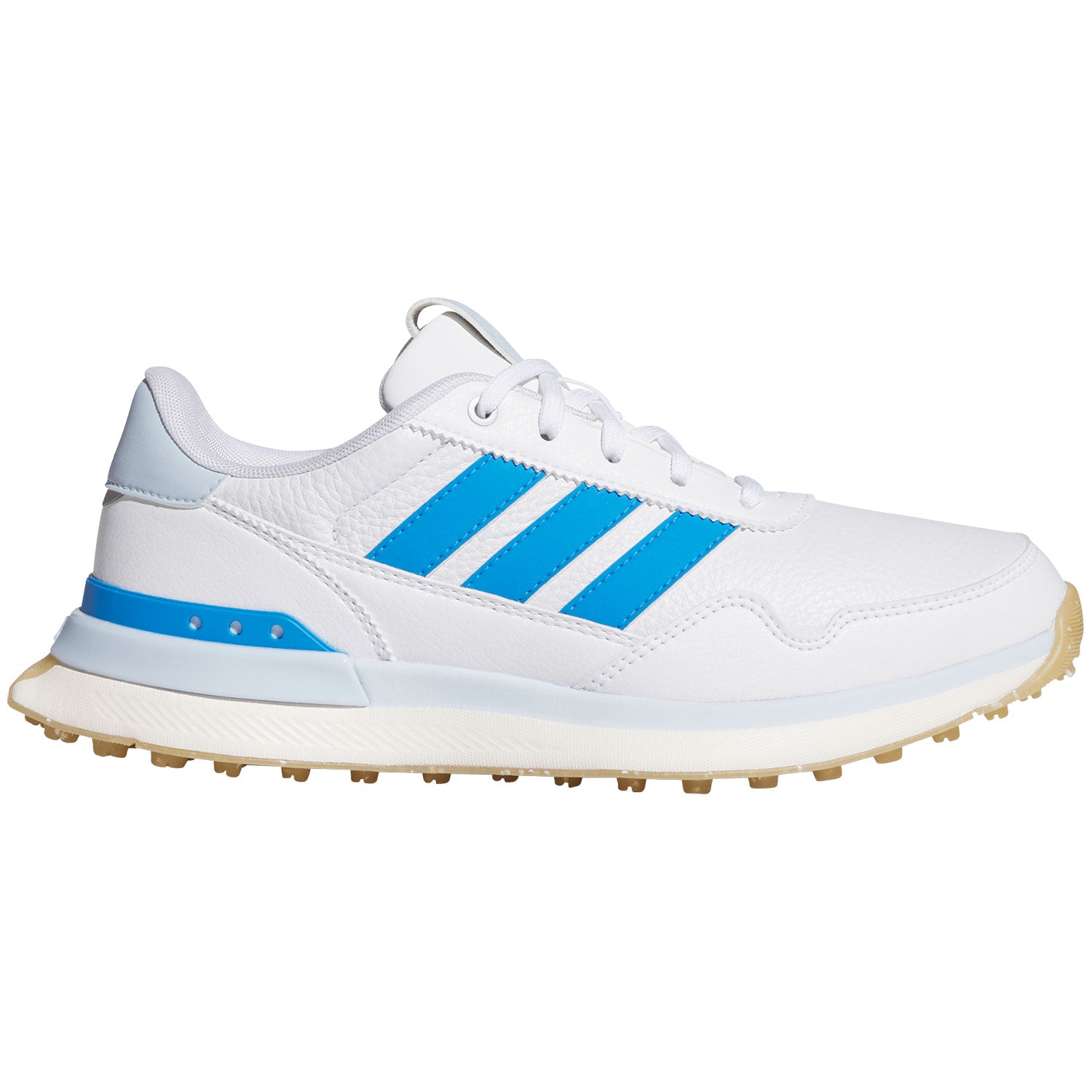 Adidas Women's S2G 26 Leather Golf Shoes White/Lucid Ray Blue/Crystal –  Golf Discount