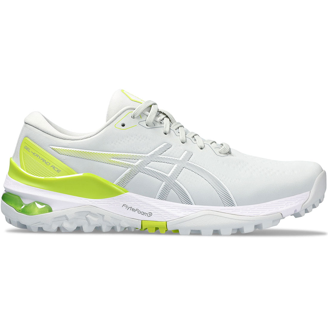 Asics Gel-Kayano Ace 2 Golf Shoes Glacier Grey/Lime – Golf Discount