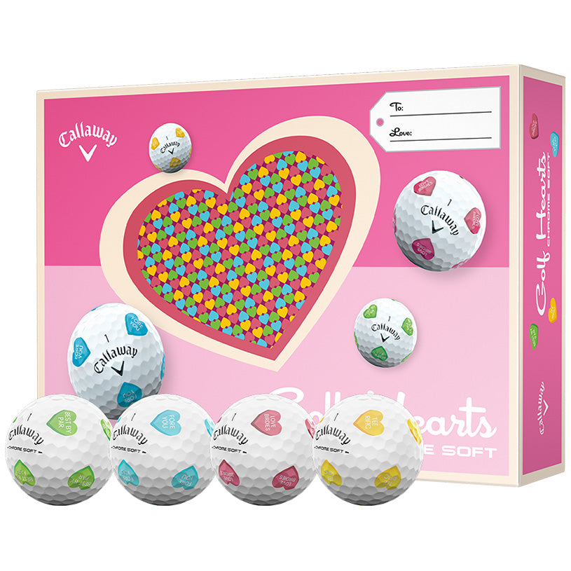 Callaway Chrome Soft Truvis Hearts Golf Balls – Golf Discount