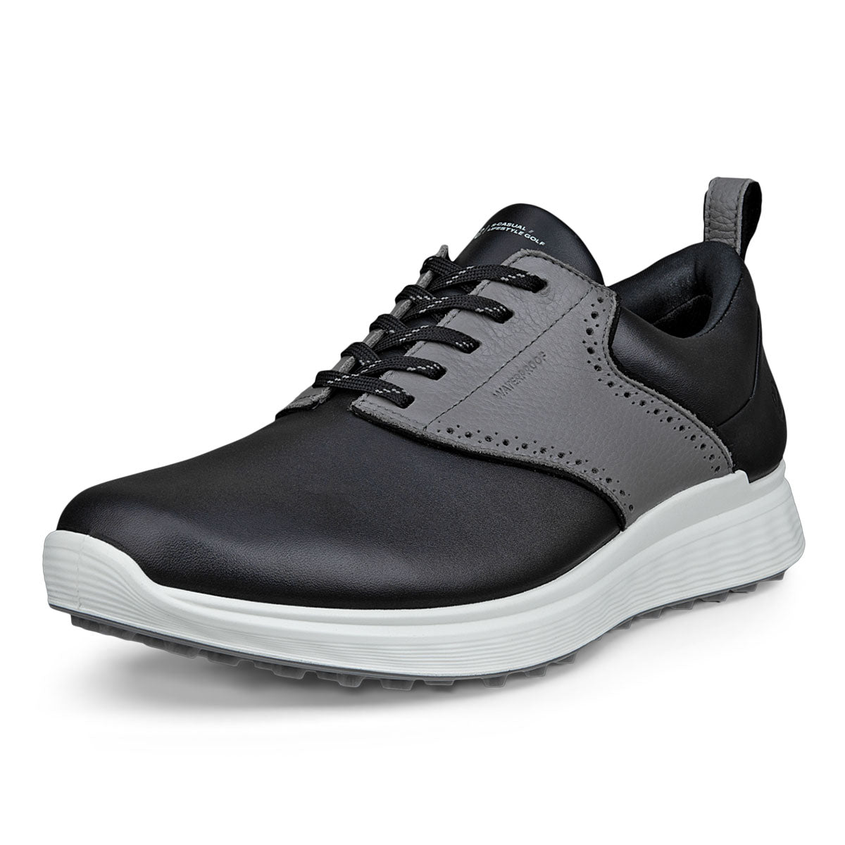 Ecco S-Casual Saddle Golf Shoes Black
