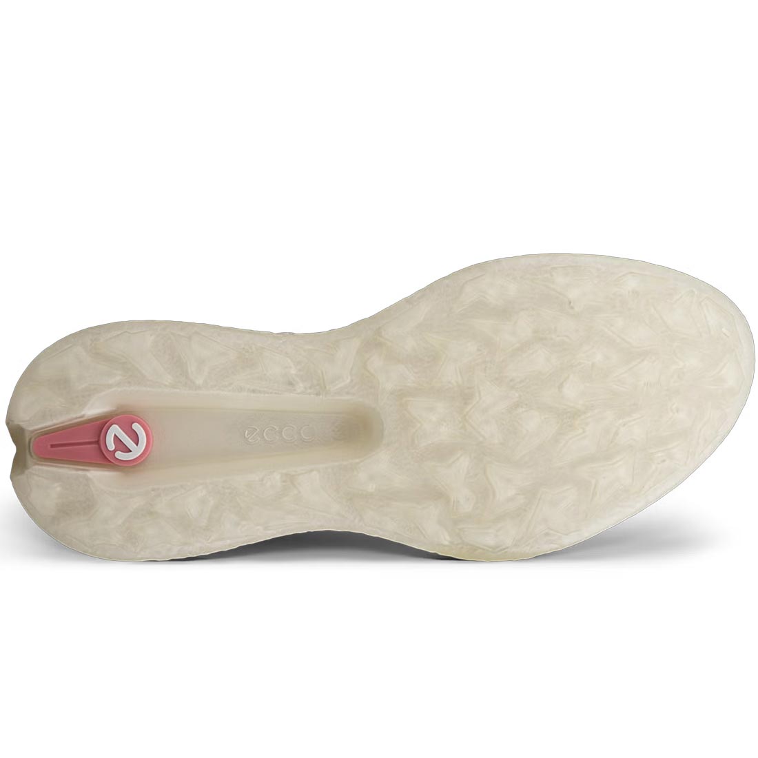 Ecco Women's Biom H5 Leather Golf Shoes Beige/White