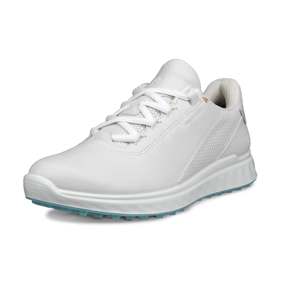 Ecco Women's S-Casual Leather Golf Shoes White