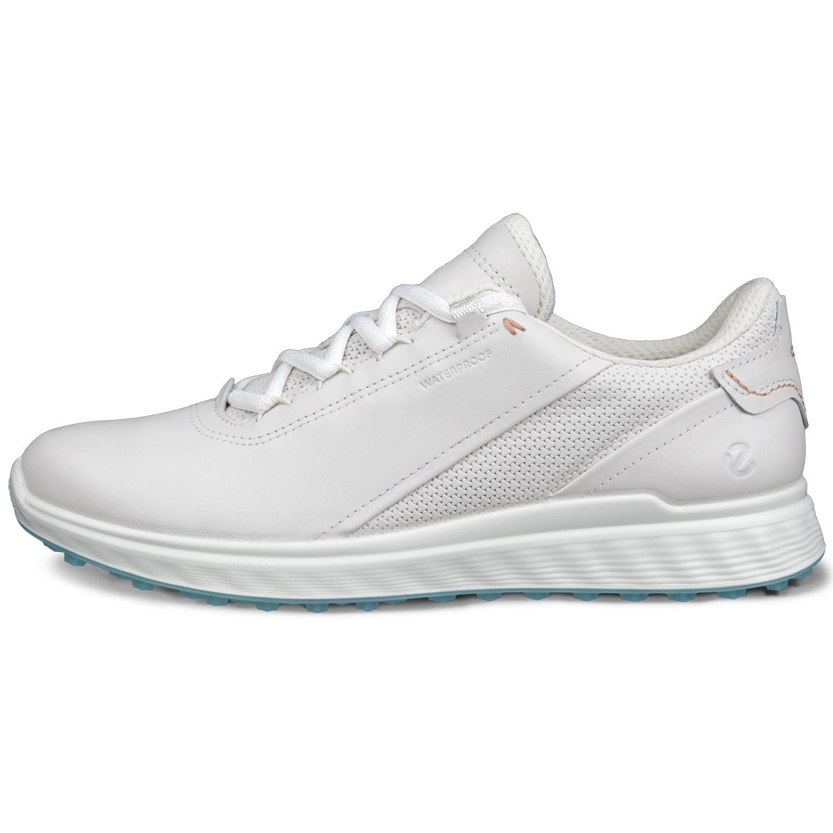 Ecco Women's S-Casual Leather Golf Shoes White