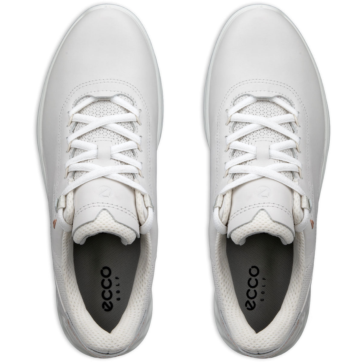 Ecco Women's S-Casual Leather Golf Shoes White