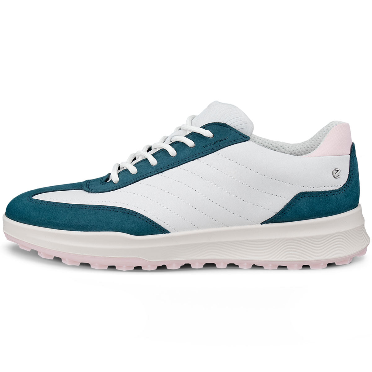 Ecco Women's Street Vibe Golf Shoes Dark Petrol/White/Pale Lilac