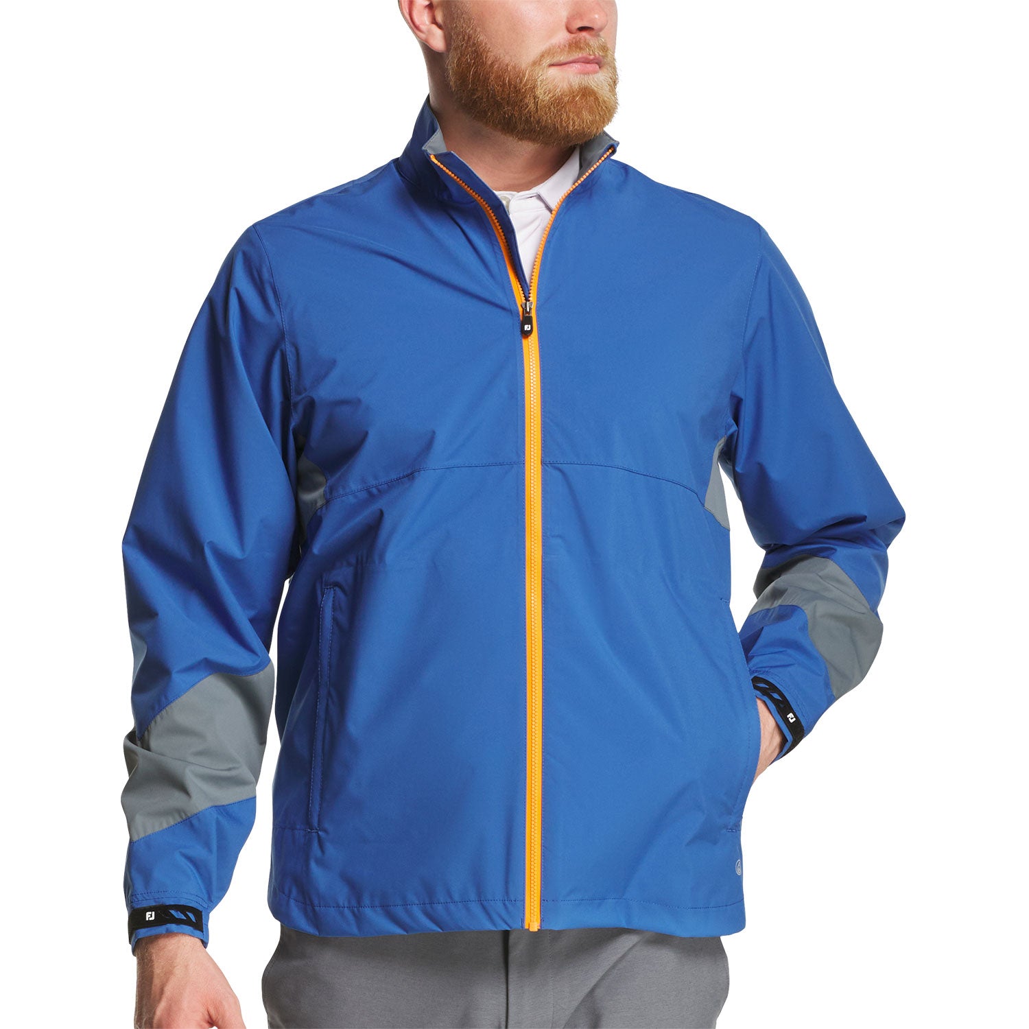 FootJoy Men's HydroLite X Rain Jacket Indigo/Basalt