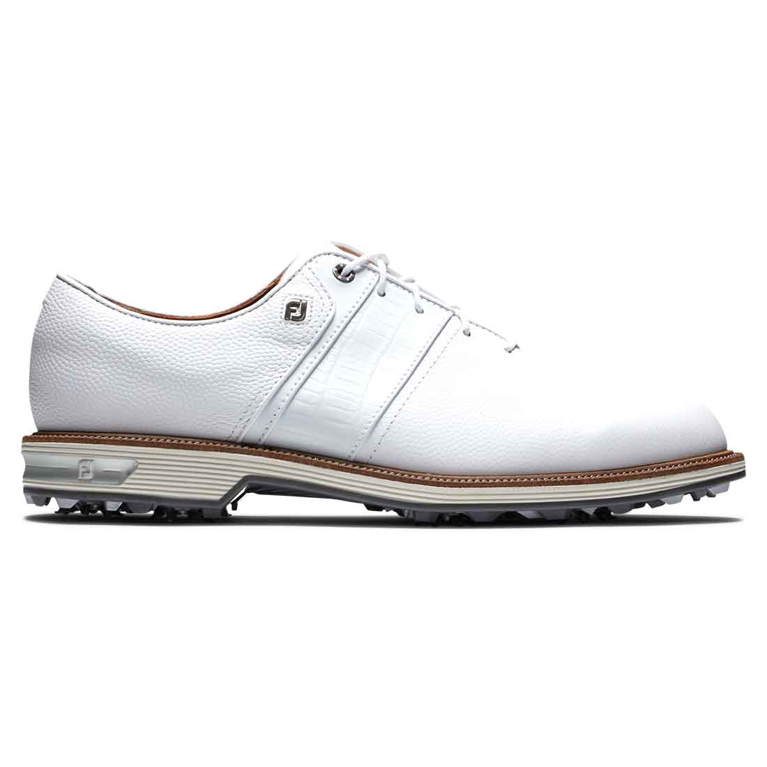 FootJoy Premiere Series Packard Golf Shoes White/White – Golf Discount