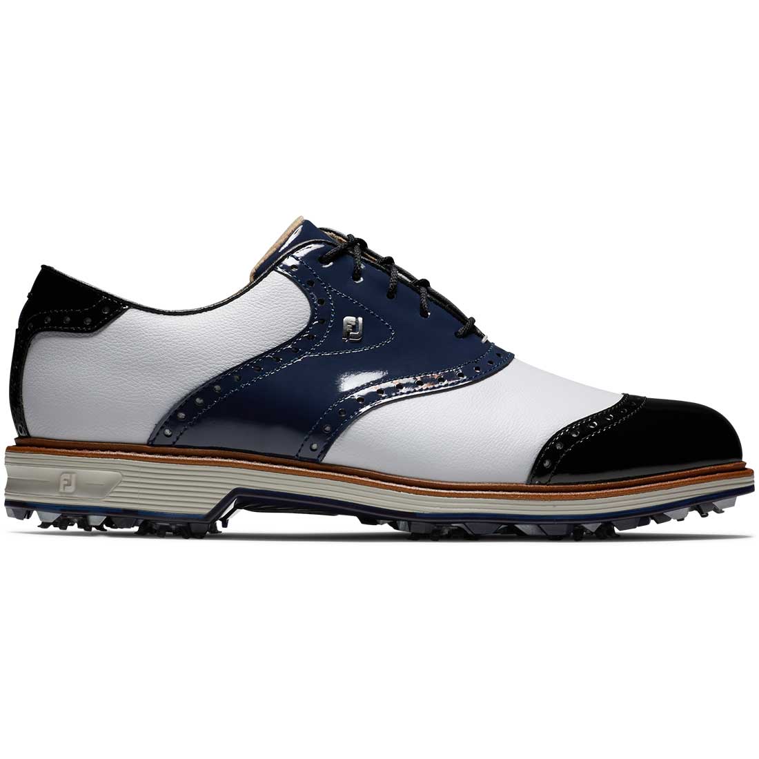 FootJoy Premiere Series Wilcox Golf Shoes Navy/White – Golf Discount