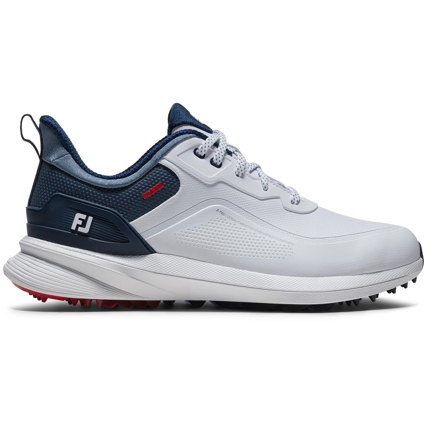 FootJoy Pro/SL Golf Shoes White/Steel Blue/Peacoat – Golf Discount