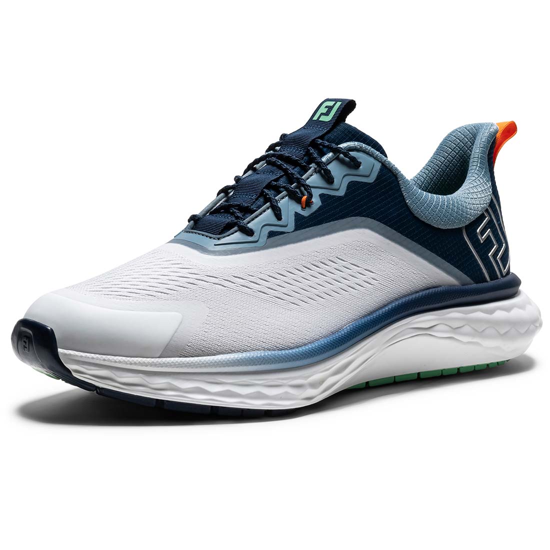 FootJoy Quantum Golf Shoes White/Peacoat/Aquamarine – Golf Discount