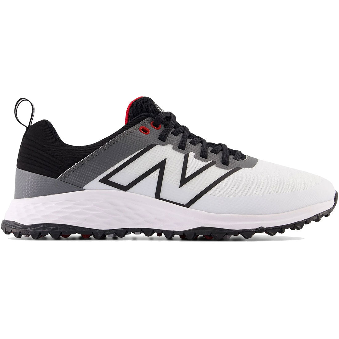 New Balance Fresh Foam Contend v2 Golf Shoes White/Black – Golf