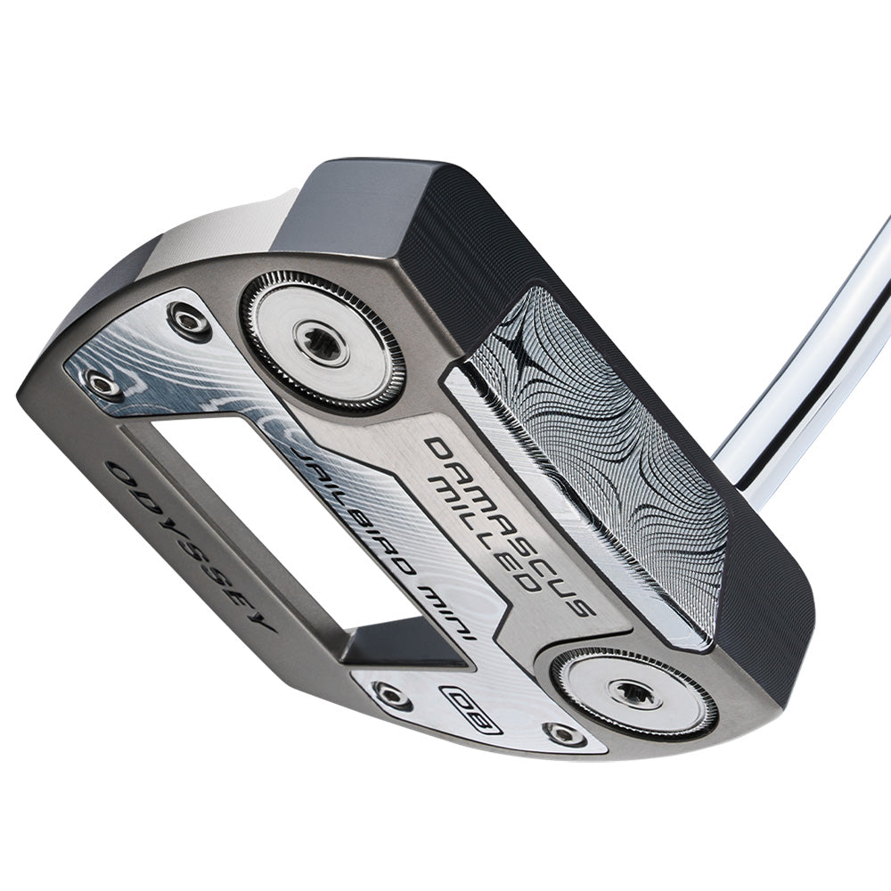 クラブ Odyssey Damascus Milled Jailbird Mini DB Odyssey Damascus Milled Jailbird Mini DB Putter – Golf Discount