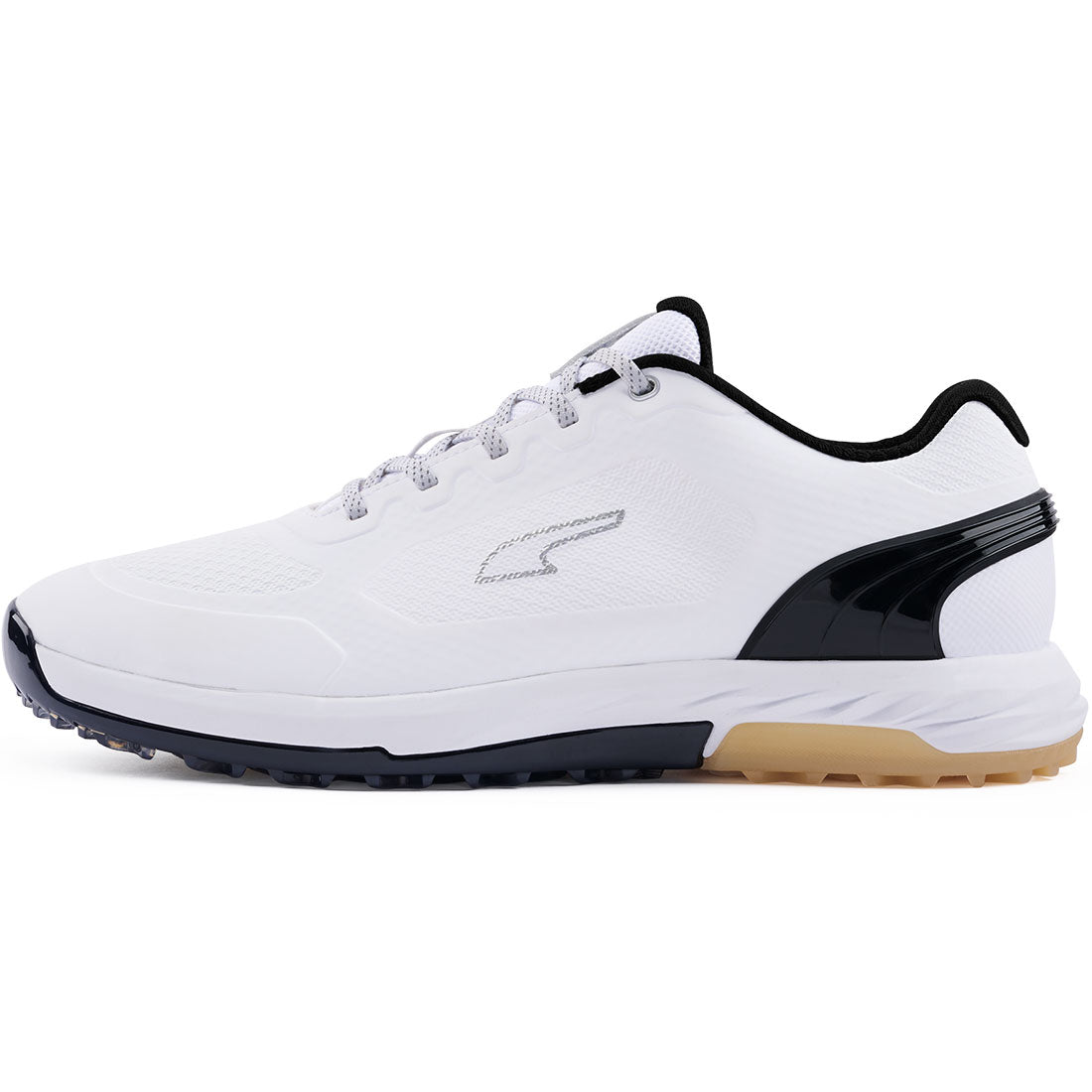 Puma Alphacat Nitro Golf Shoes White/Black/Gum – Golf Discount