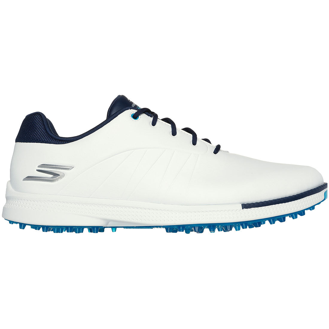 Skechers GO GOLF Tempo GF Golf Shoes White/Navy – Golf Discount