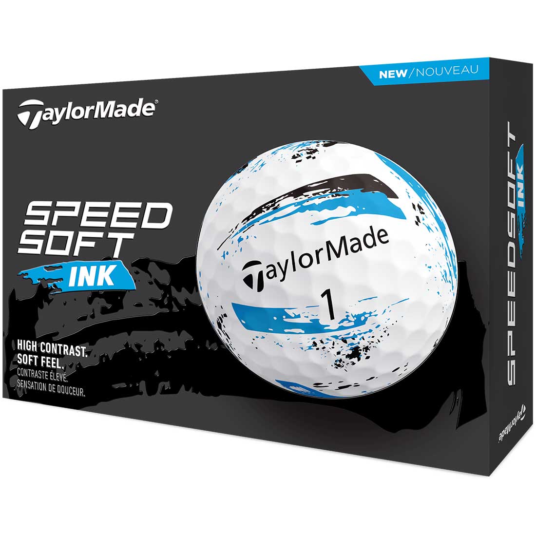 TaylorMade SpeedSoft Ink Blue Golf Balls – Golf Discount