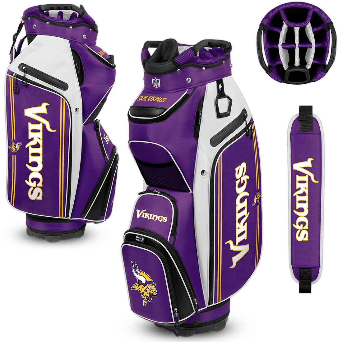 Team Effort NFL Bucket III Cooler Cart Bag – Golf Discount
