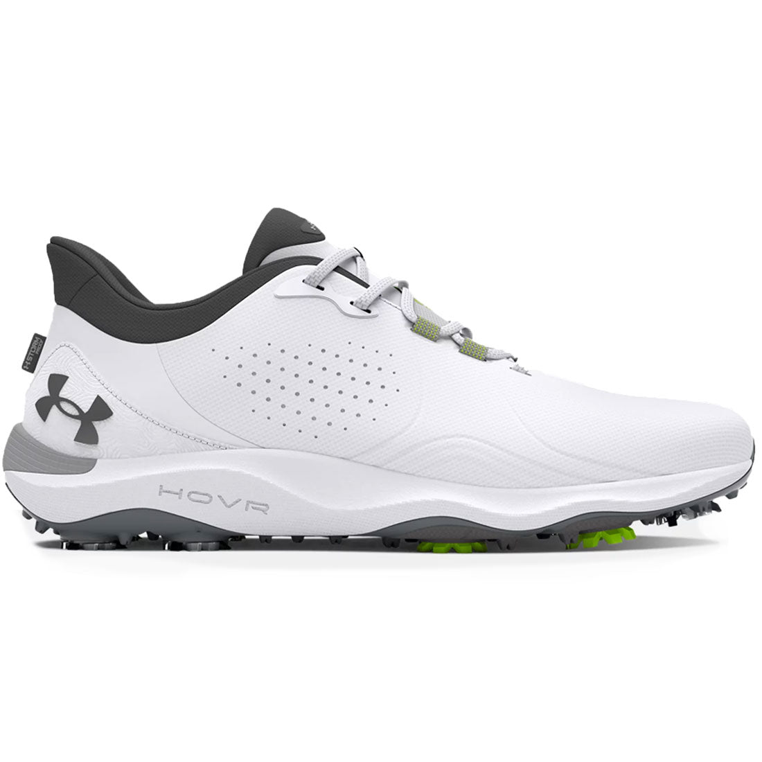 Under Armour Drive Pro Golf Shoes White/Metallic – Golf Discount