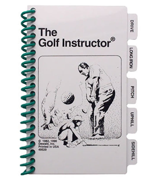 Booklegger Golf Instructor Booklet