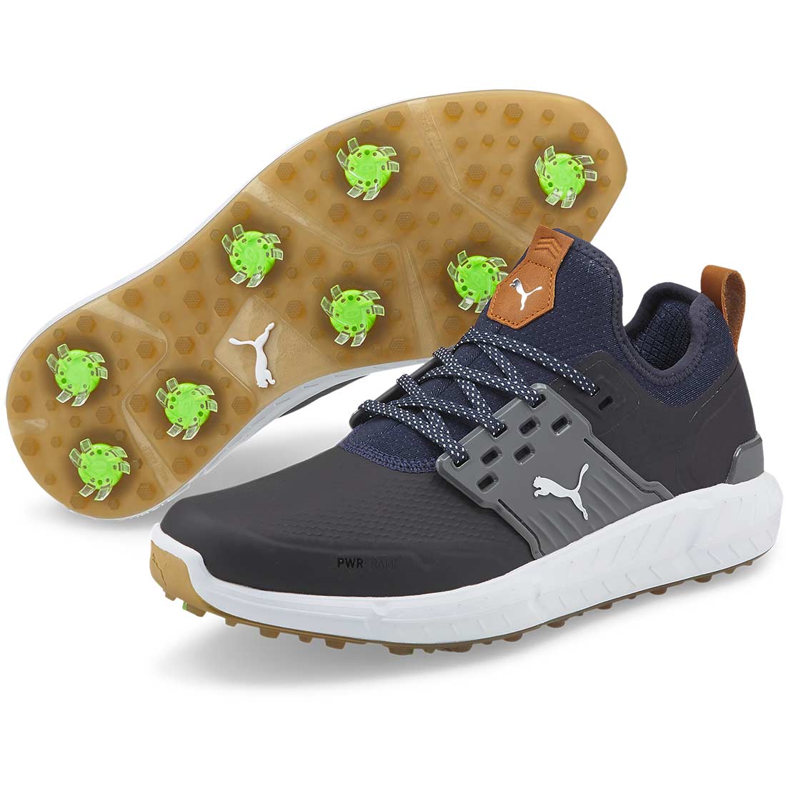 Puma Ignite Articulate Golf Shoes Peacoat/Silver/Quiet Shade