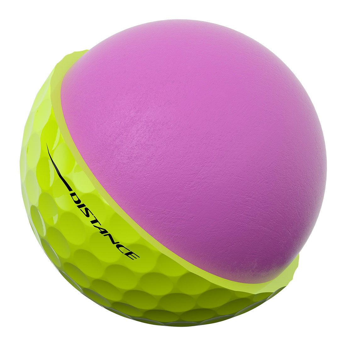 Pinnacle Distance Yellow 15-Pack Personalized Golf Balls