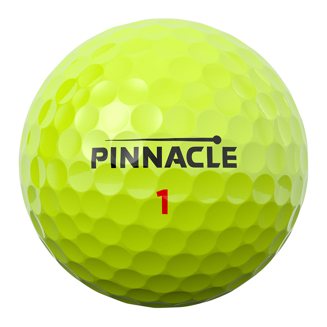 Pinnacle Distance Yellow 15-Pack Personalized Golf Balls