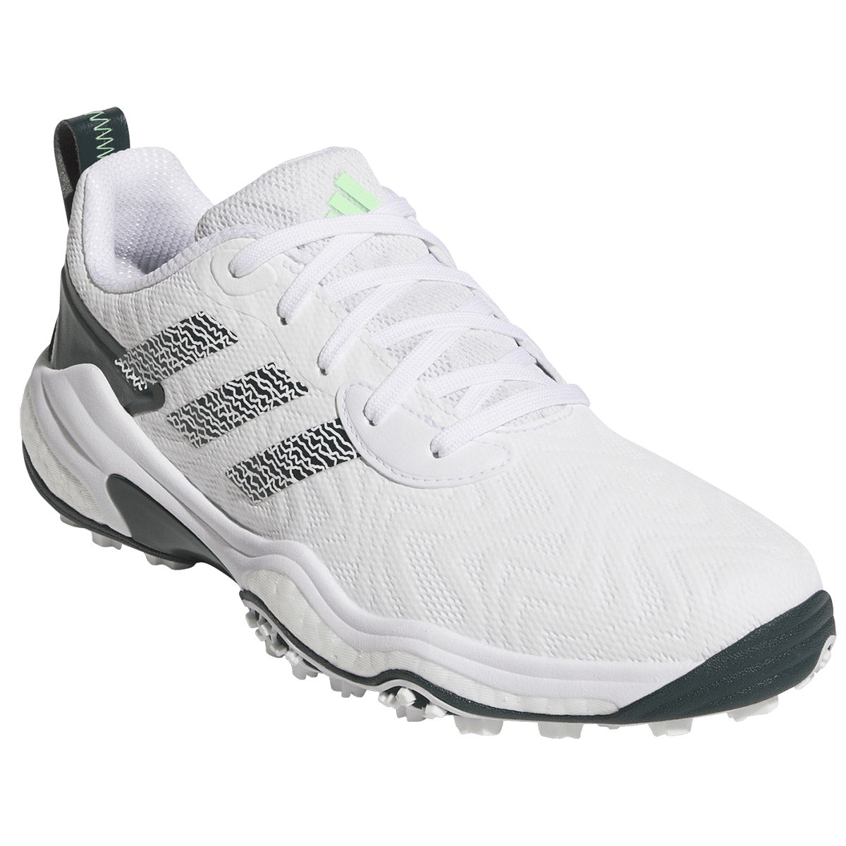 Adidas Codechaos 25 Golf Shoes White/Aurora Ivy/Green Burst – Golf