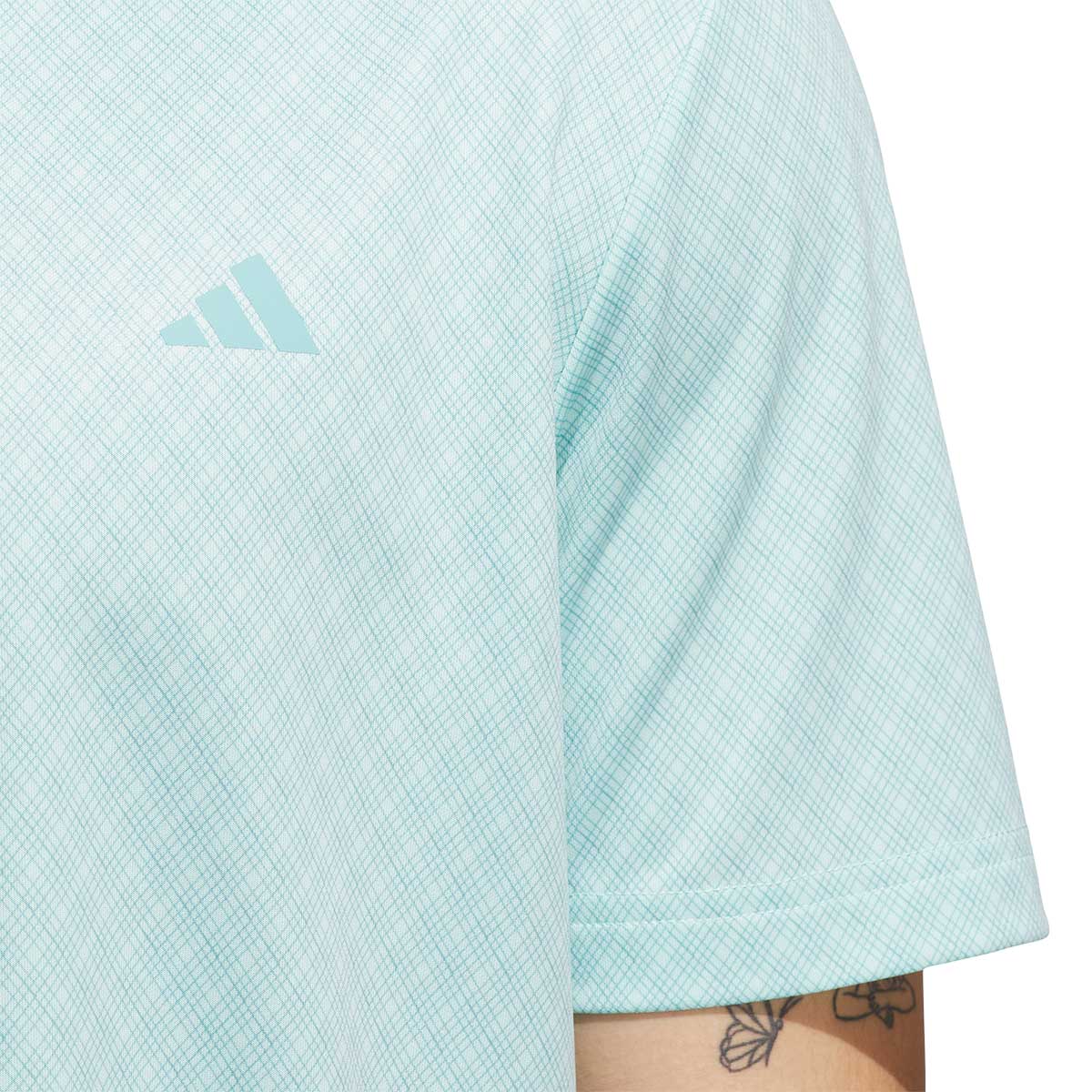 Adidas Core Allover Print Golf Polo