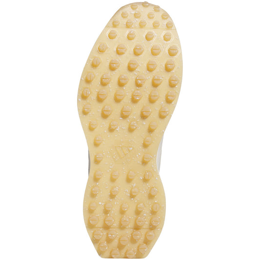 Adidas S2G Spikeless Leather 24 Golf Shoes Off White/Alumina/Collegiate Green