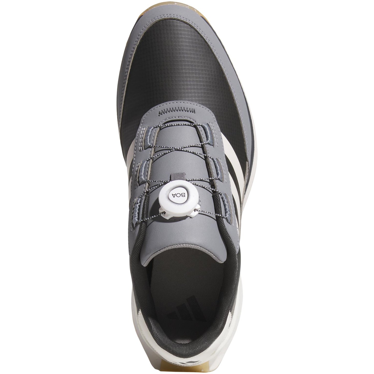 Adidas S2G SL BOA 25 Golf Shoes Carbon/Chai White/Grey Three