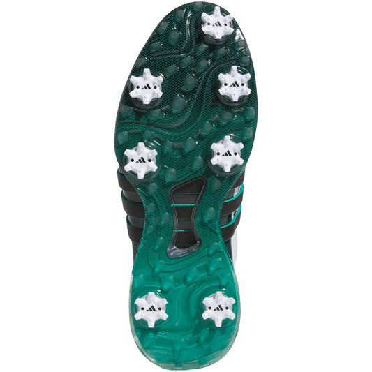 Adidas TOUR360 24 Golf Shoes White/Core Black/Aurora Ivy