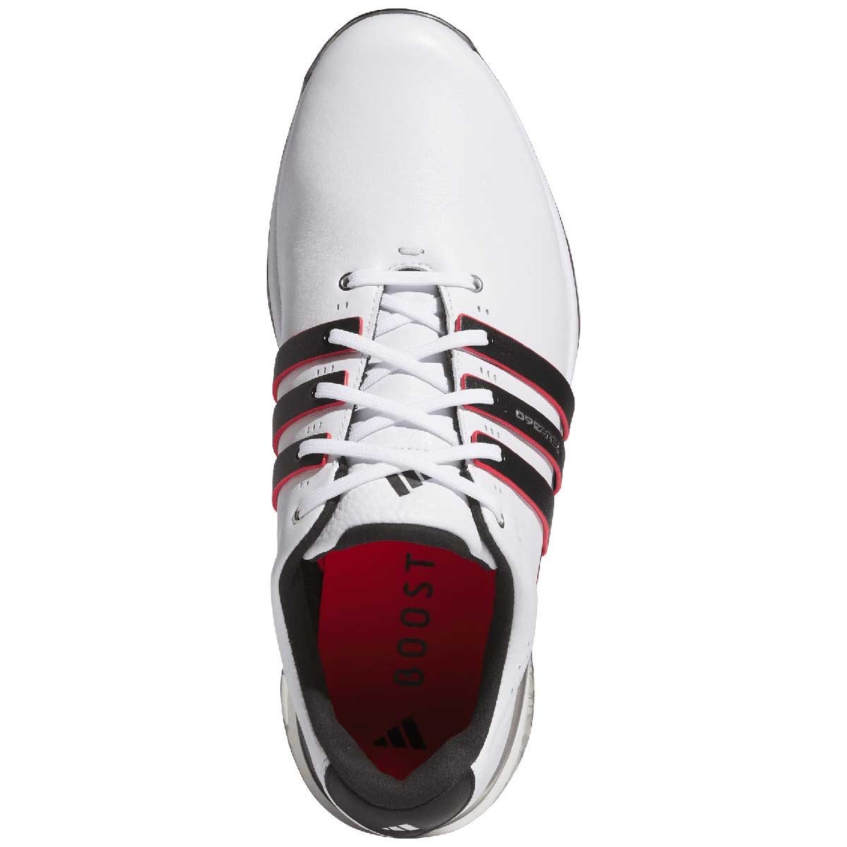 Adidas Tour360 25 SL Golf Shoes White/Black/Lucid Red