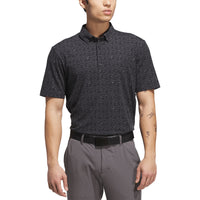 Adidas Ultimate365 Jacquard Argyle Golf Polo