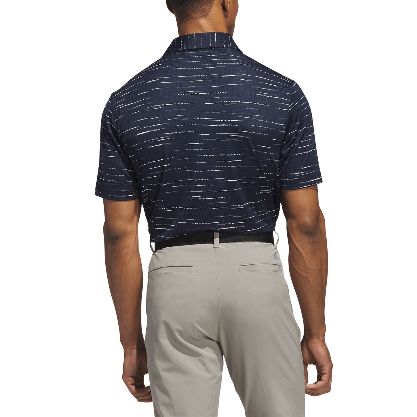 Adidas Ultimate365 Mesh Glimmer Print Golf Polo