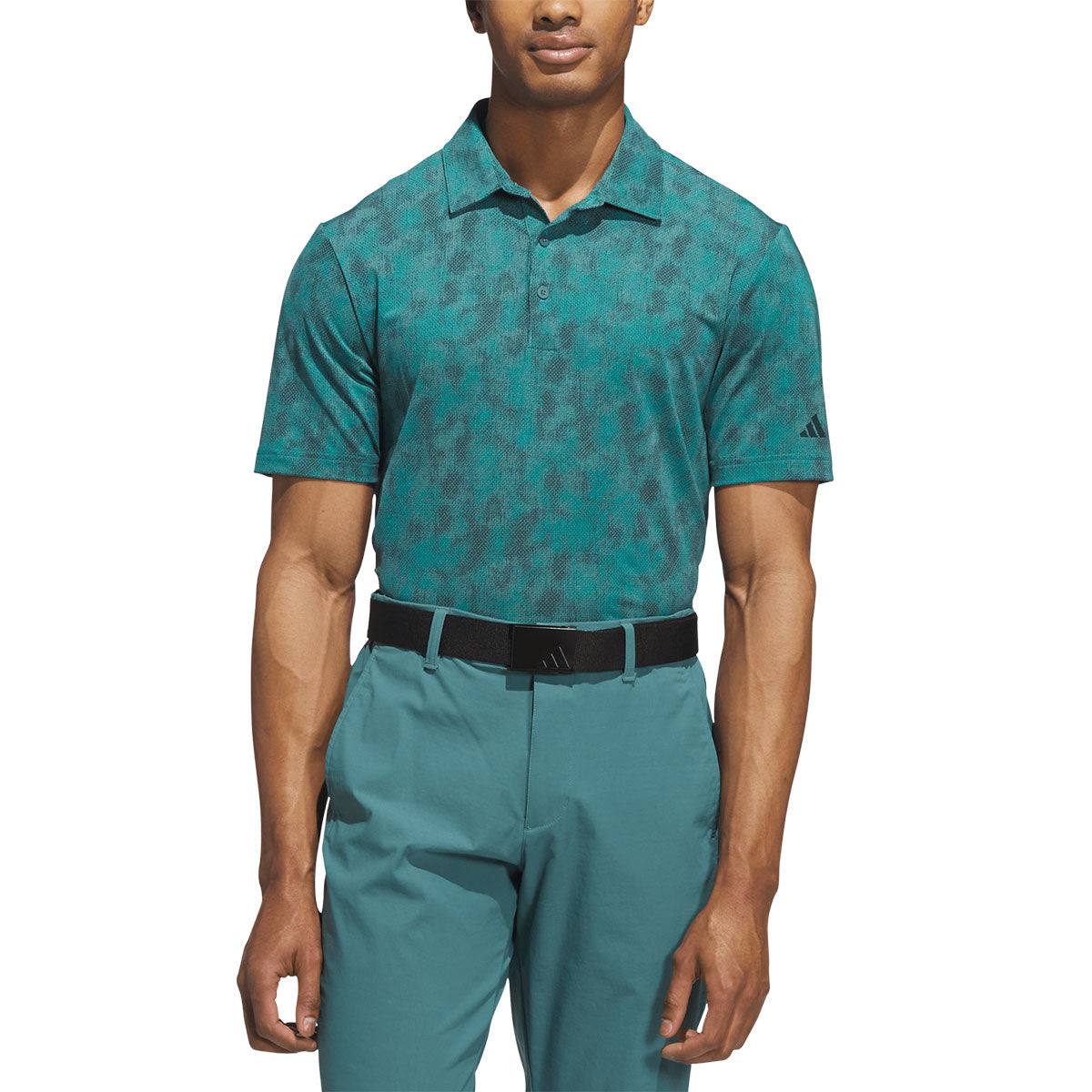 Adidas Ultimate365 Textured Print Golf Polo – Golf Discount