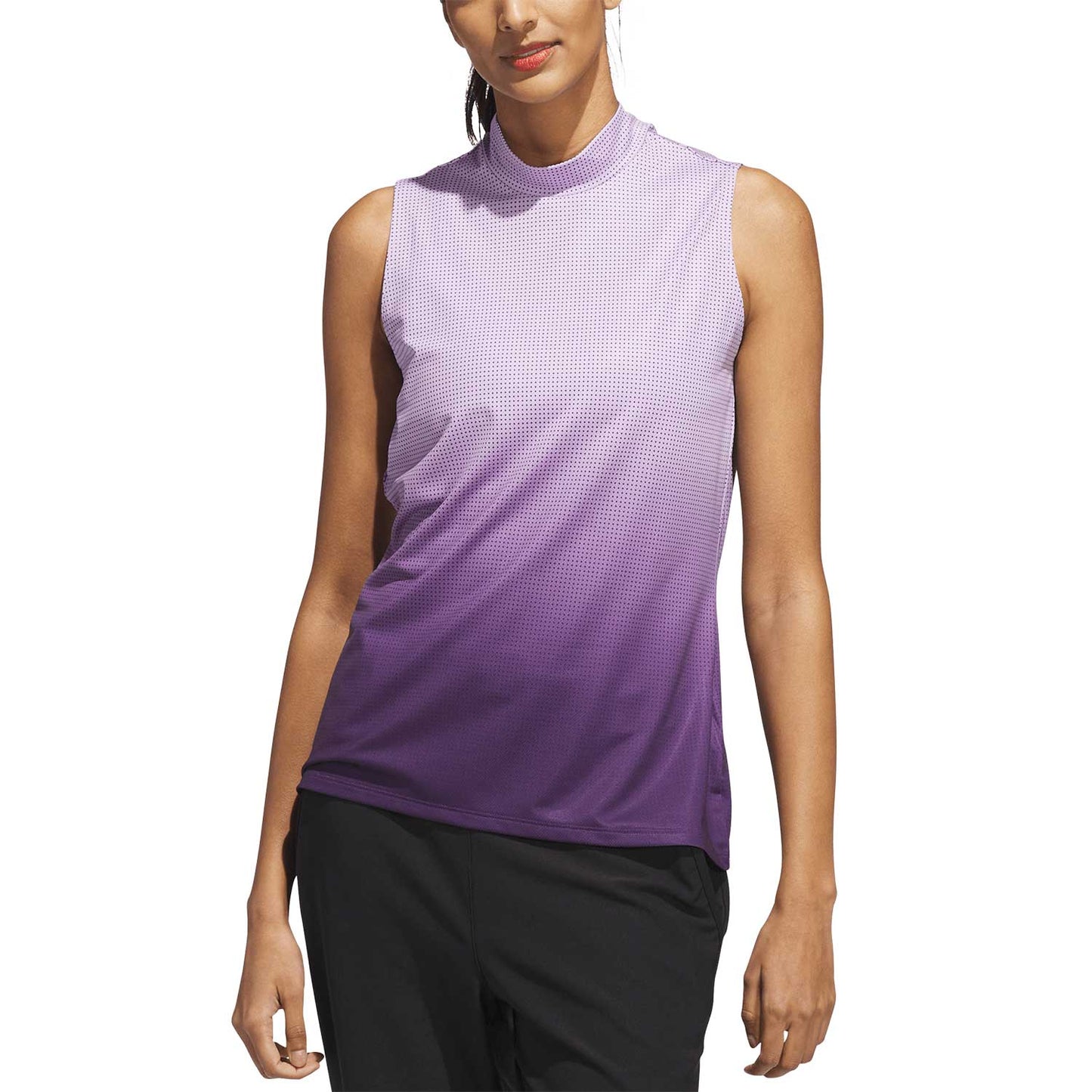 Adidas Women's Ultimate365 Gradient Sleeveless Golf Mock
