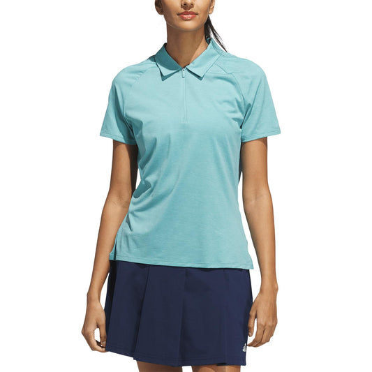 Adidas Women's Ultimate365 Heathered Twistknit Golf Polo