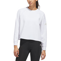 Adidas Women's Beyond the Course Side Snap Crew Layer