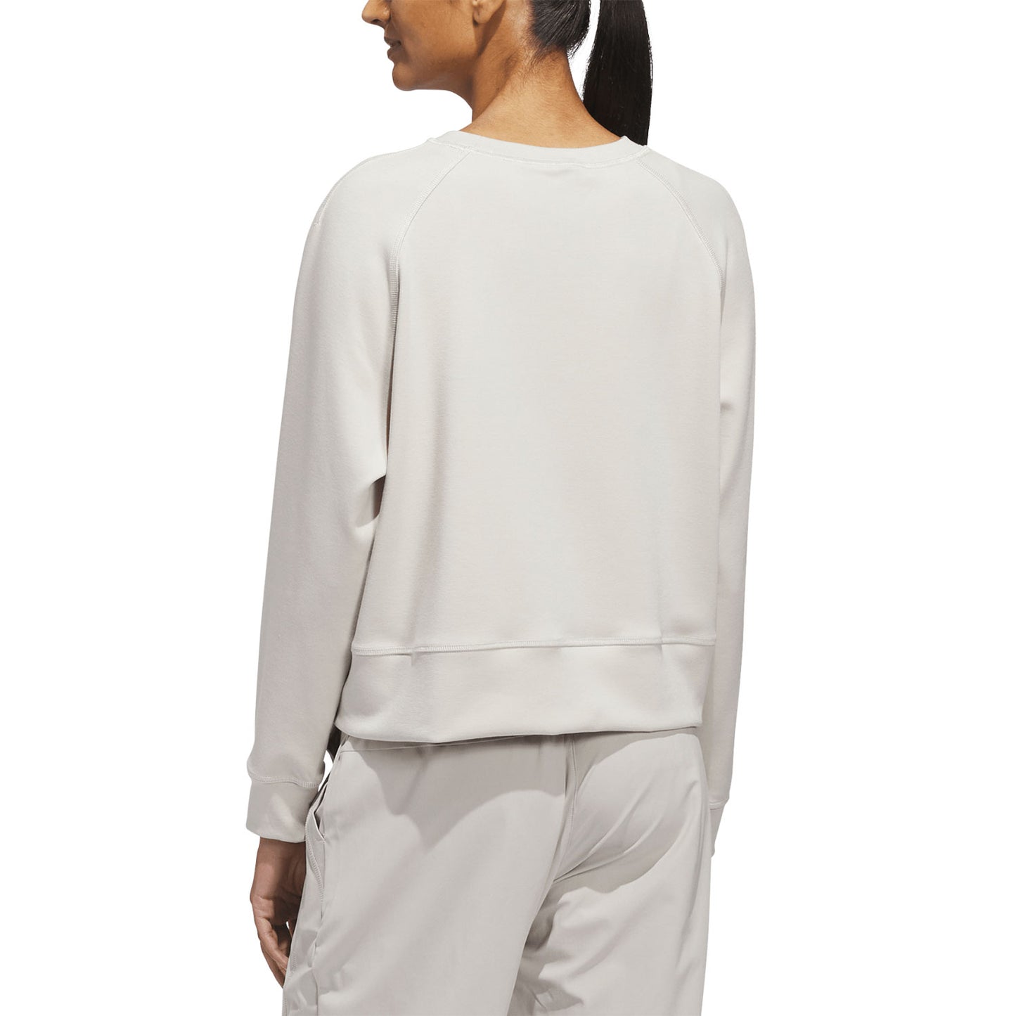 Adidas Women's Beyond the Course Side Snap Crew Layer