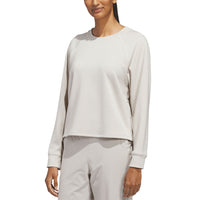 Adidas Women's Beyond the Course Side Snap Crew Layer